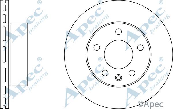 APEC BRAKING Bremžu diski DSK2446